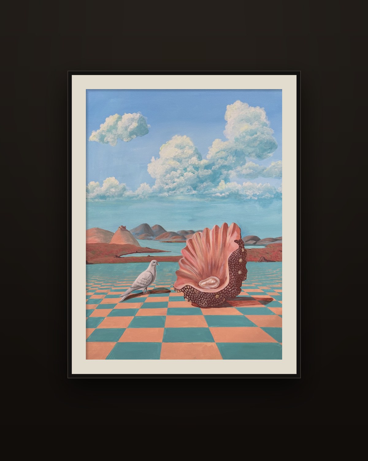 Framed print of Aphrodite Smile